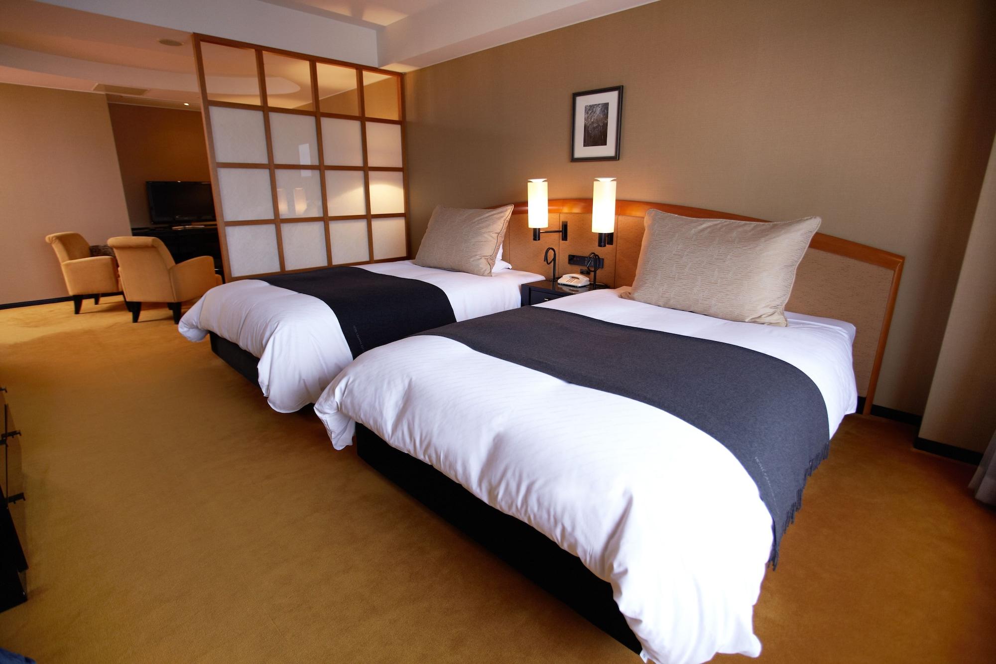 Hotel Granvia Kyōto Exterior foto A room at the hotel