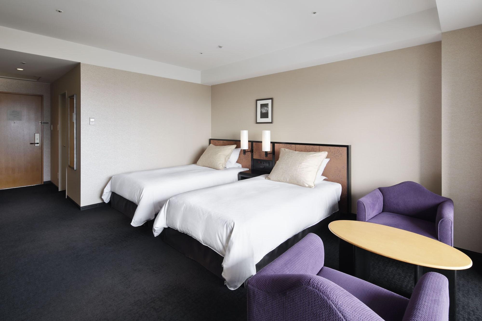 Hotel Granvia Kyōto Exterior foto A room at the hotel