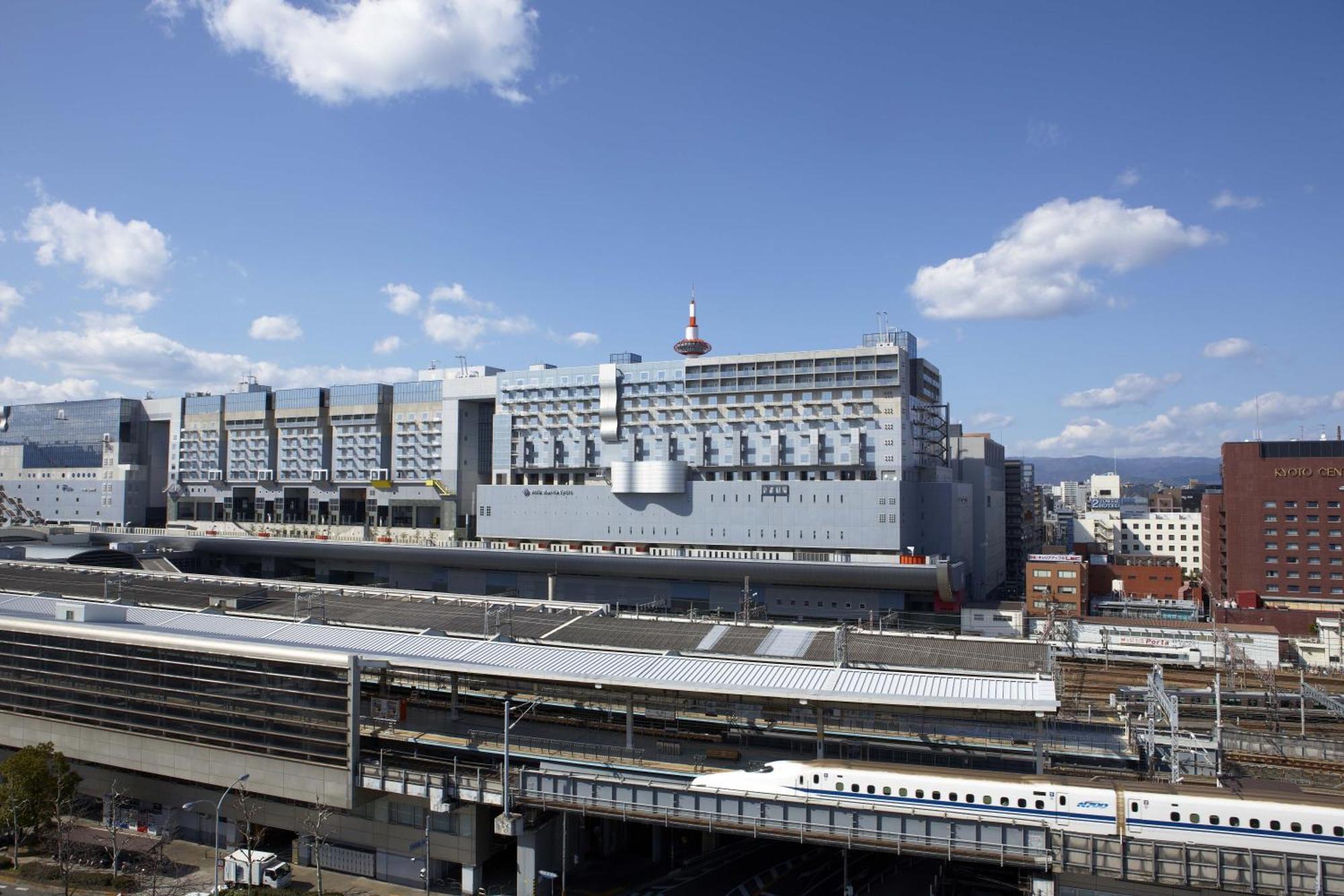 Hotel Granvia Kyōto Exterior foto The station building